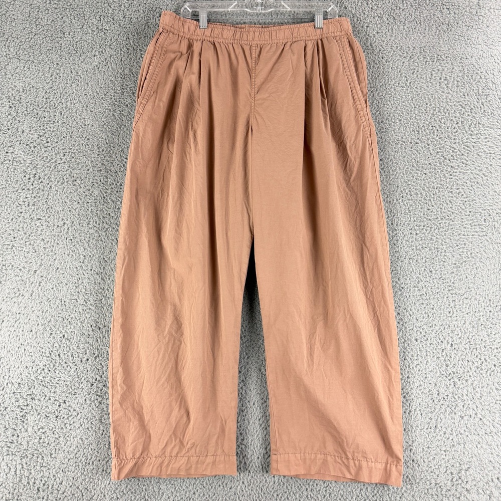 Marine Layer Wide Leg Pants in Light Terracotta